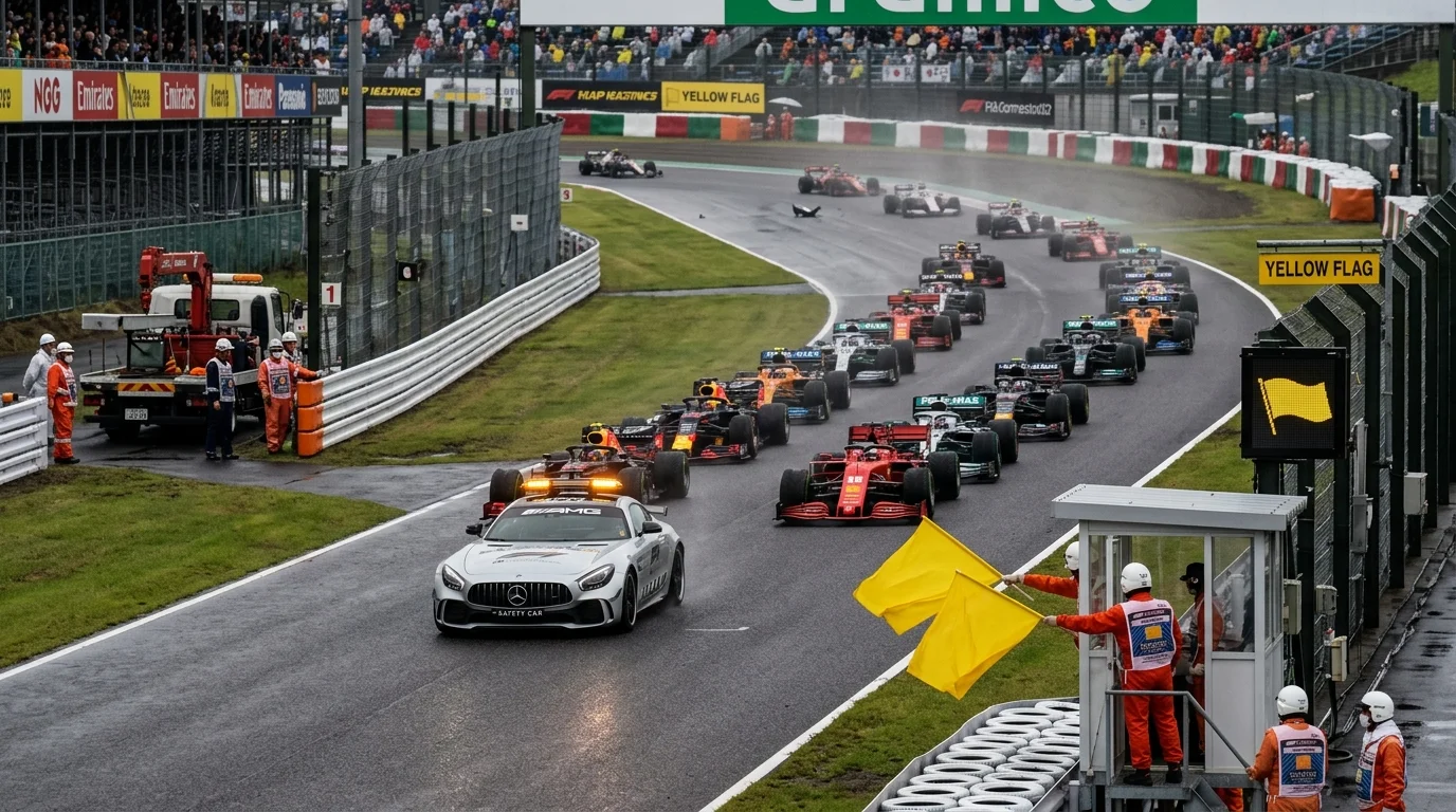 Cashout und Safety Car F1 – Optimaler Ausstiegsmoment bei Safety Car Einsatz