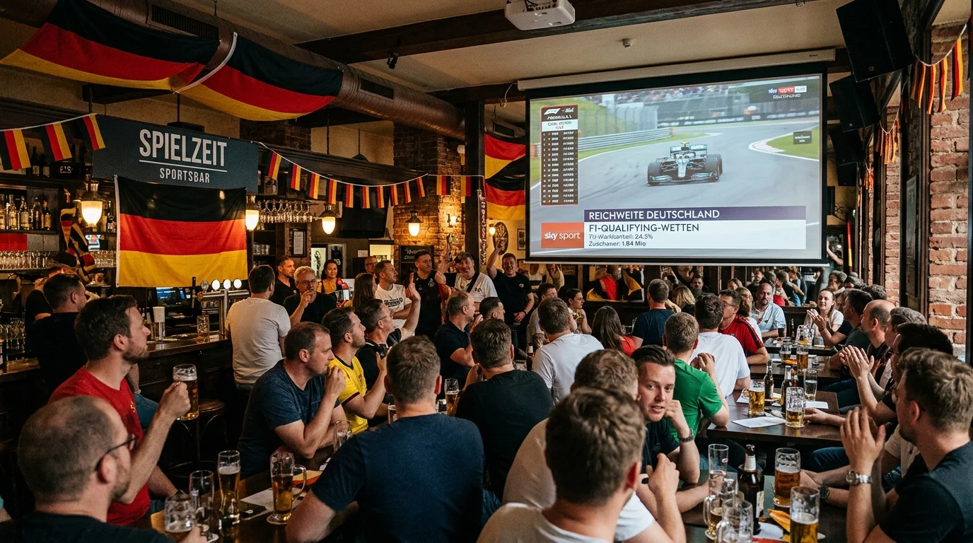 Formel-1-Qualifying-Übertragung im deutschen Fernsehen und ihre Auswirkung auf Wettnachfrage
