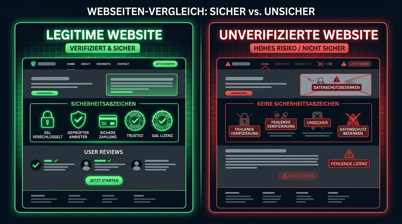 Vergleich legale vs. illegale Sportwetten-Anbieter in Deutschland 2024