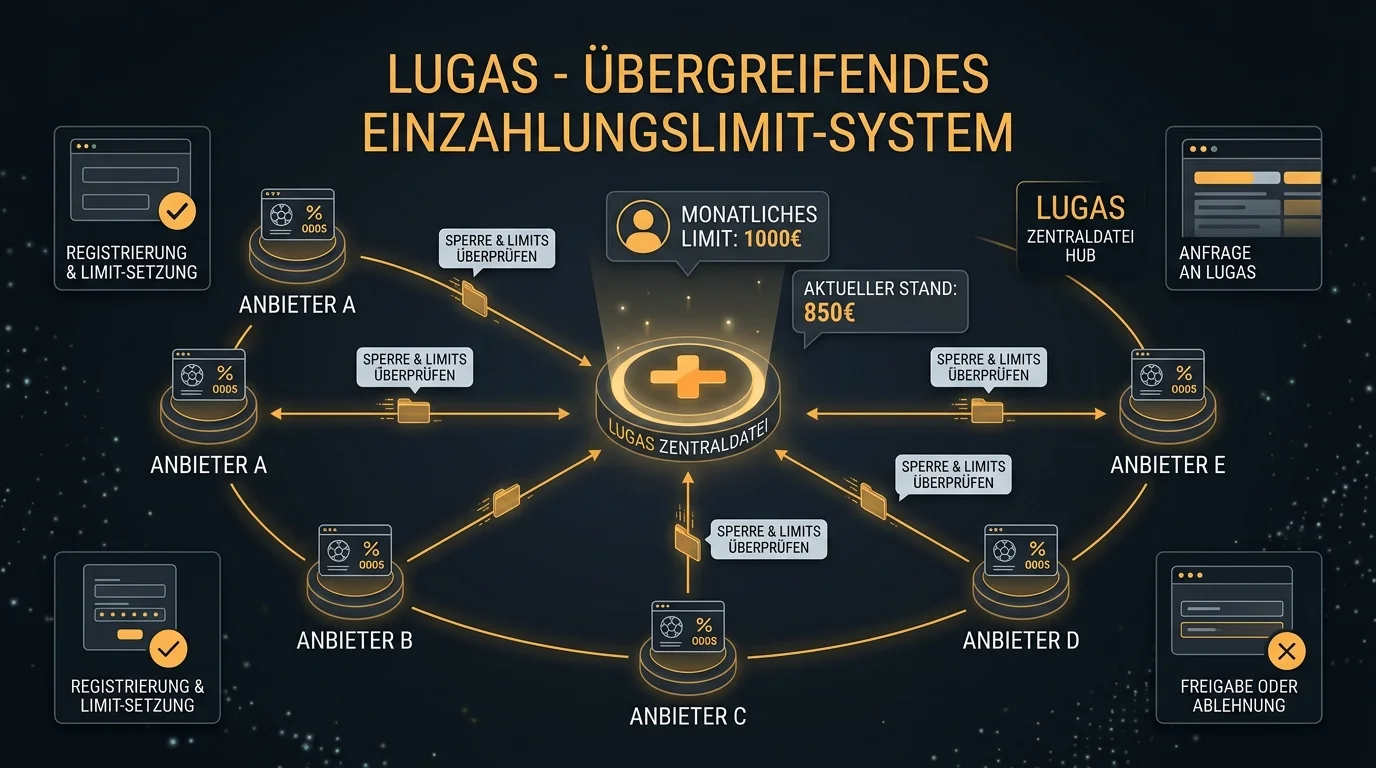 LUGAS-Einzahlungslimit von 1000 Euro und seine Auswirkungen auf Sportwetter