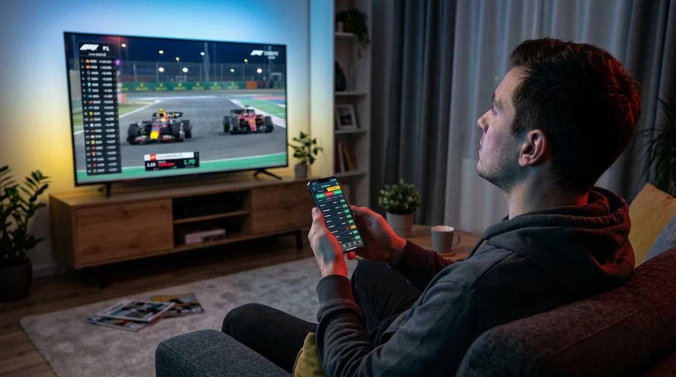 Formel 1 Live-Wetten Märkte, In-Play Strategie während des Rennens