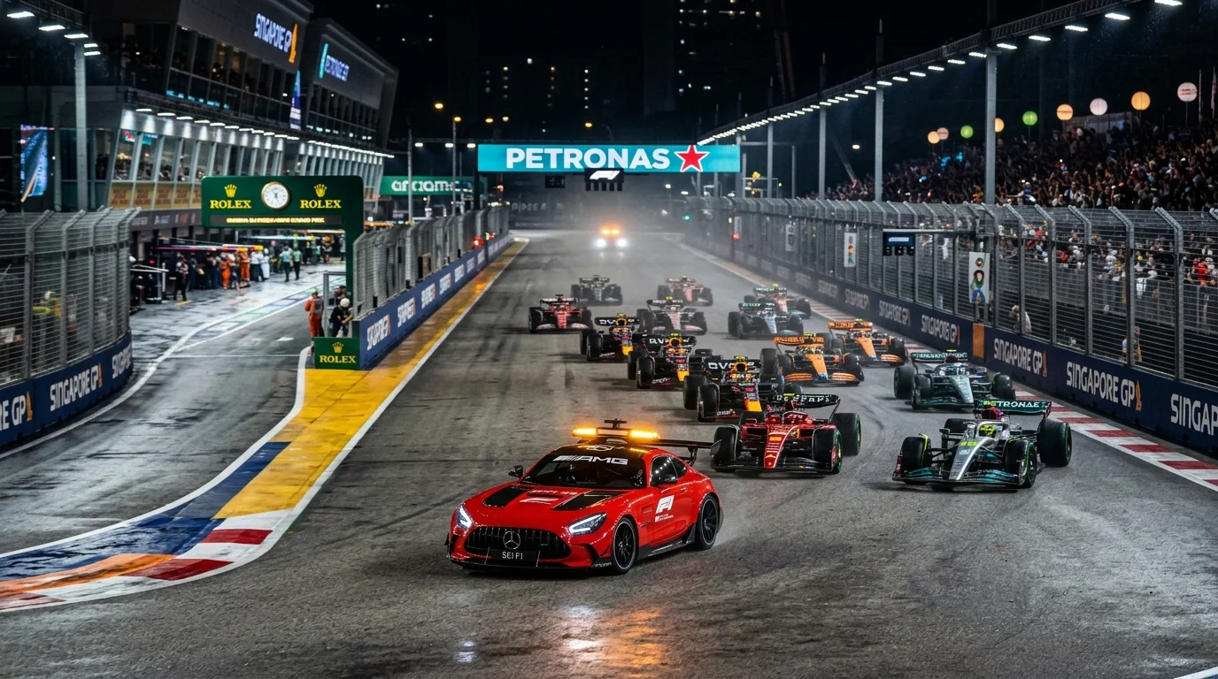 Vergleichsdiagramm Safety-Car-Wahrscheinlichkeiten nach Streckentyp Monaco vs. Monza